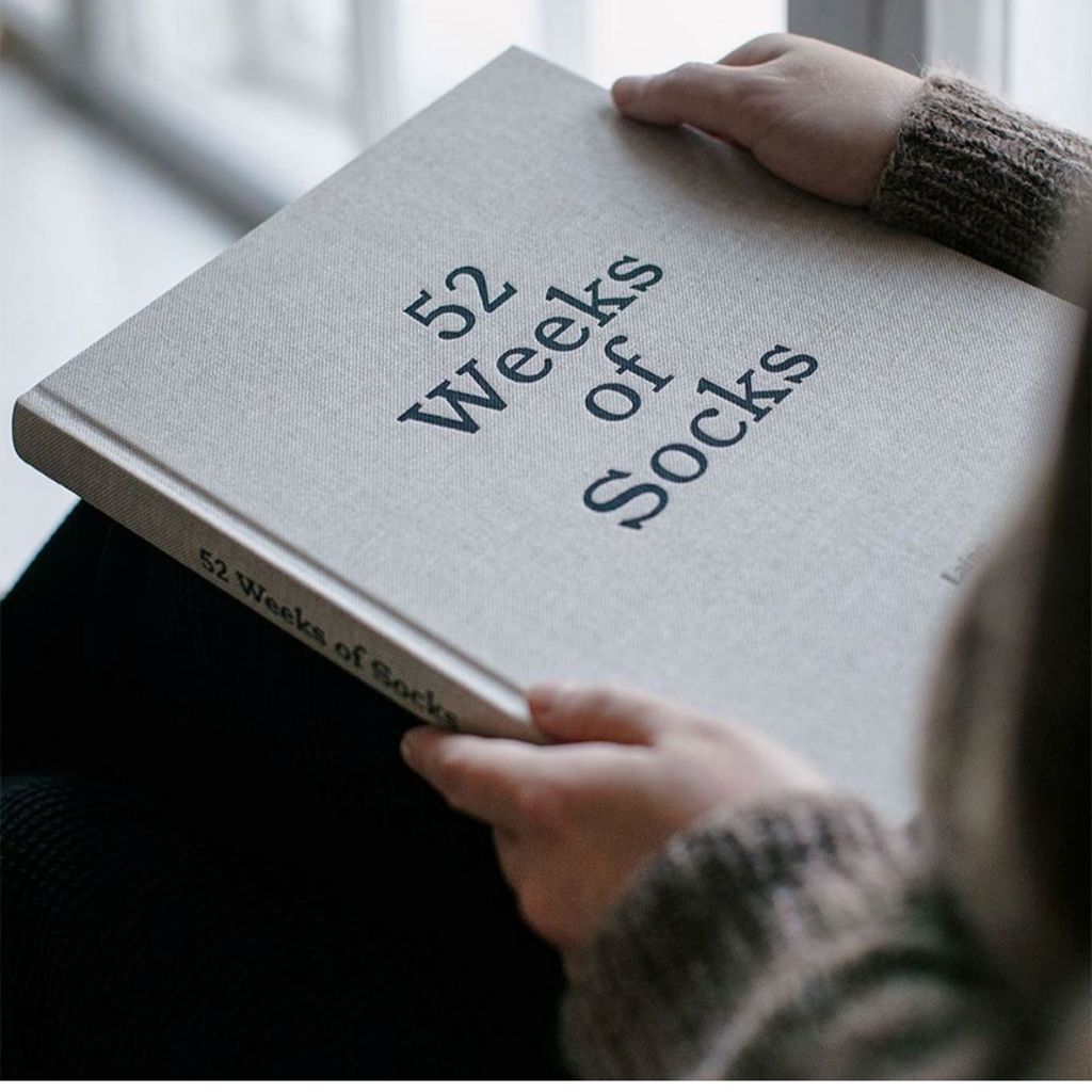 52 Weeks of Socks Softcover - The Sated SheepBooksLaine magazine