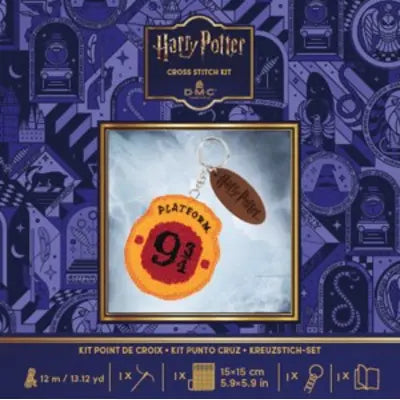 Harry Potter Cross Stitch Keychains