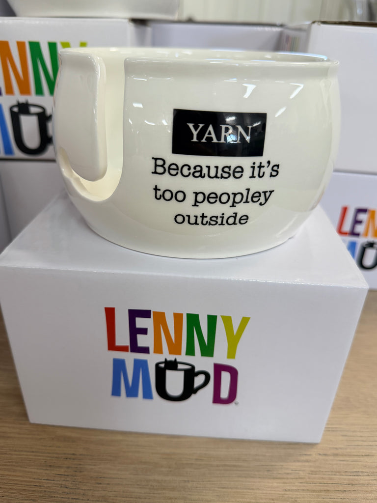 Lenny Mud - Yarn Bows