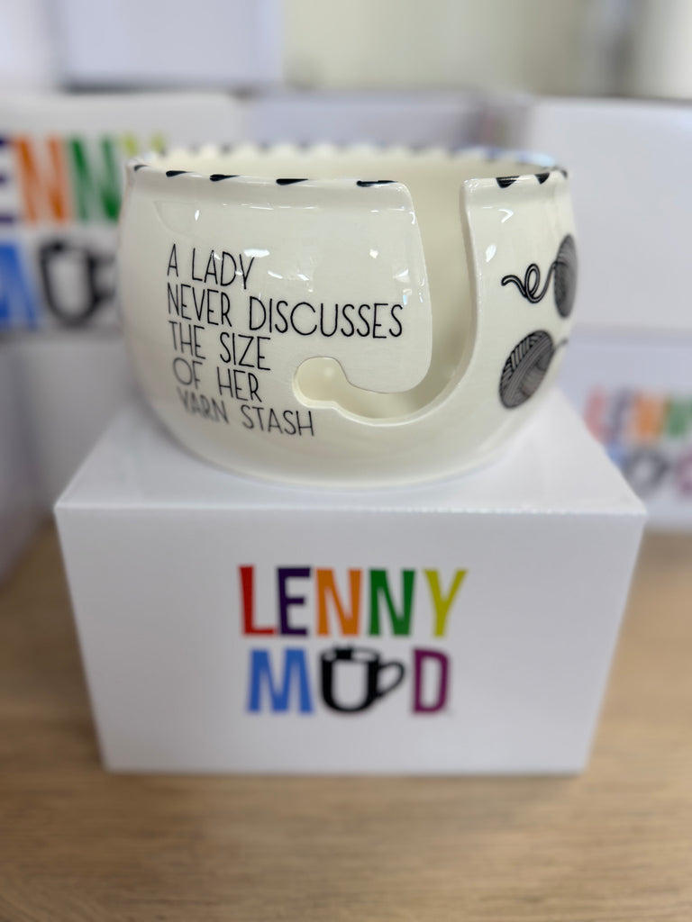 Lenny Mud - Yarn Bows