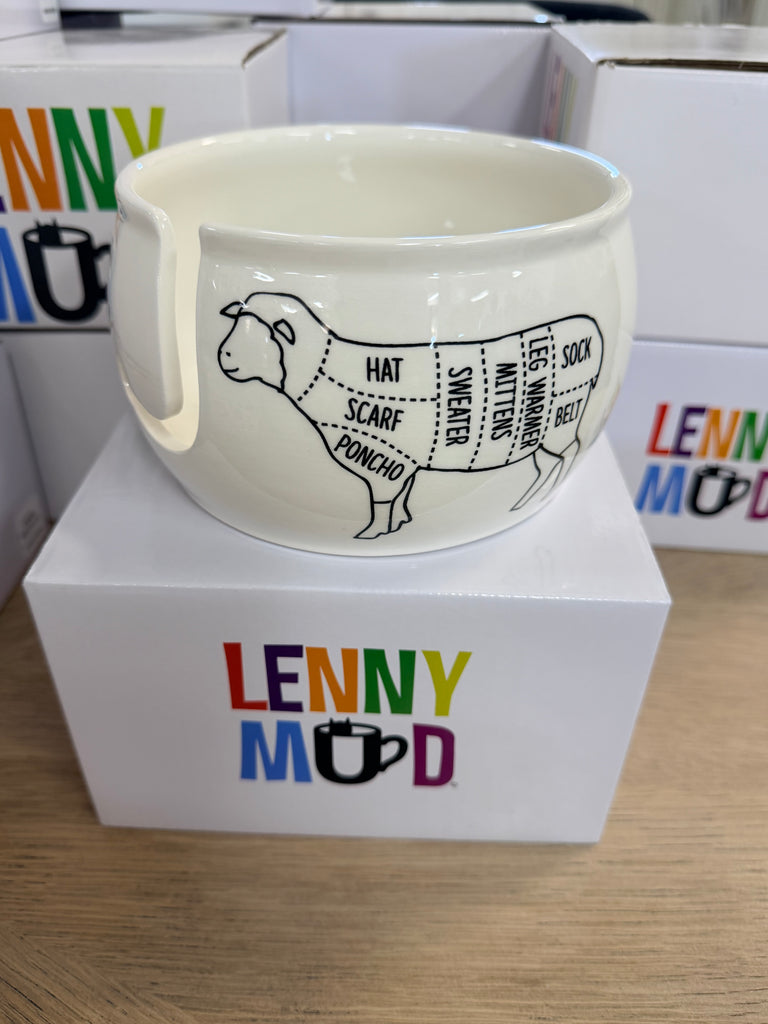 Lenny Mud - Yarn Bows