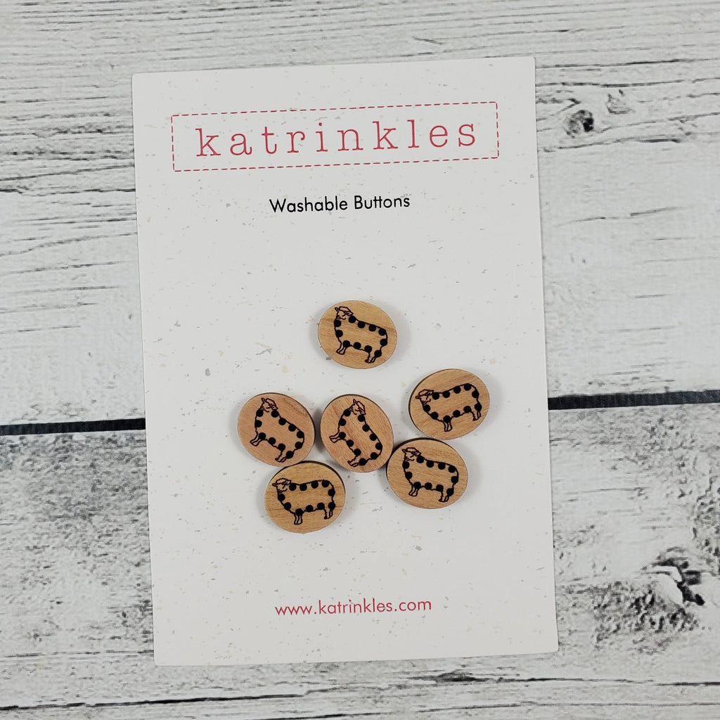 Washable Buttons