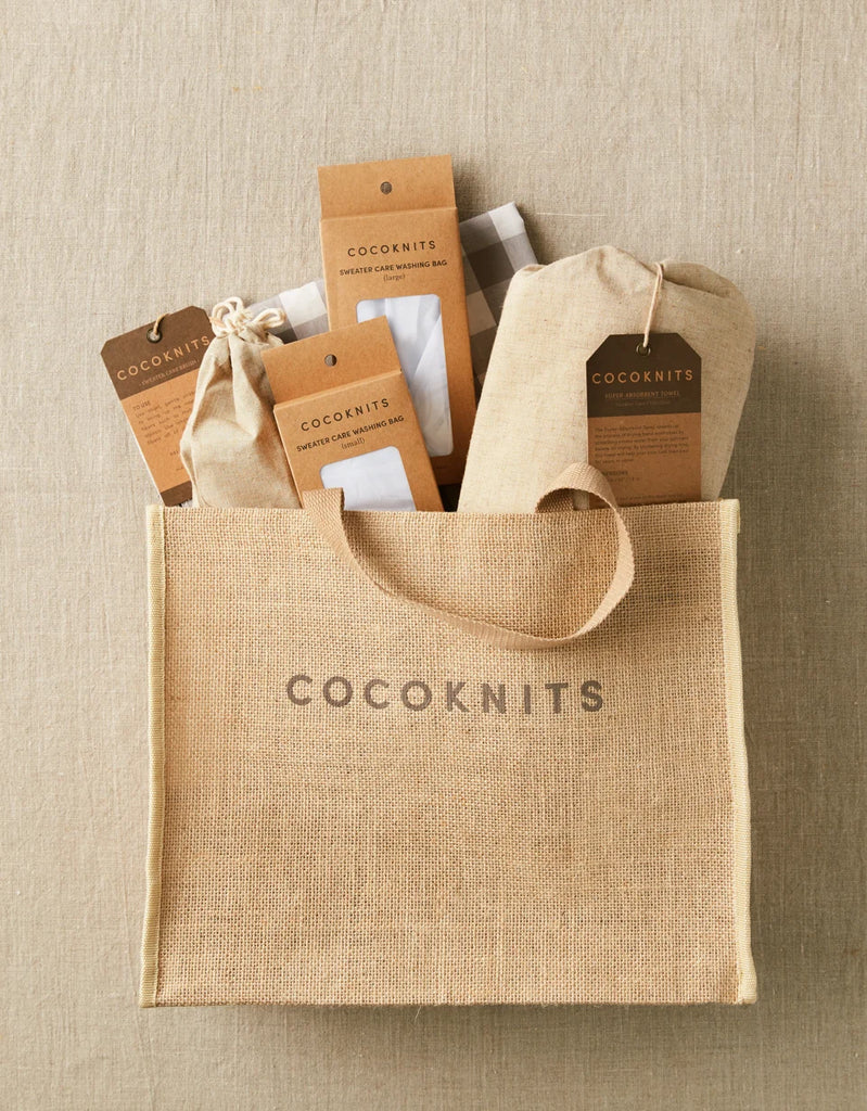 Cocoknits-Jute Tote