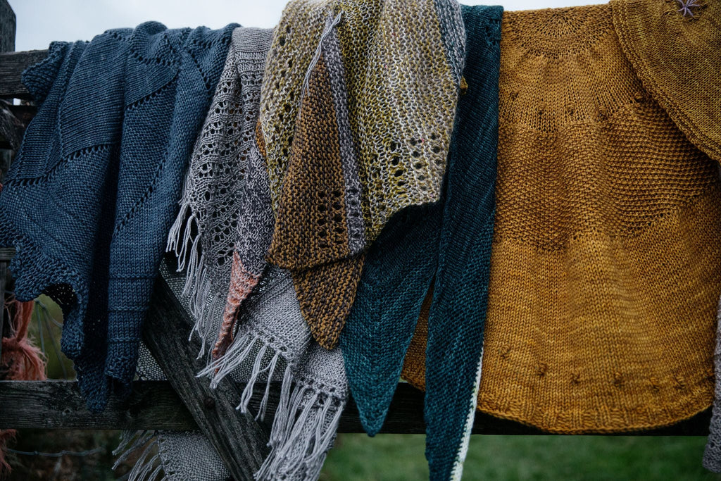 A Little Book of Moon Inspired Shawls by Paulina Kuunsola - The Sated SheepBooksLaine magazine