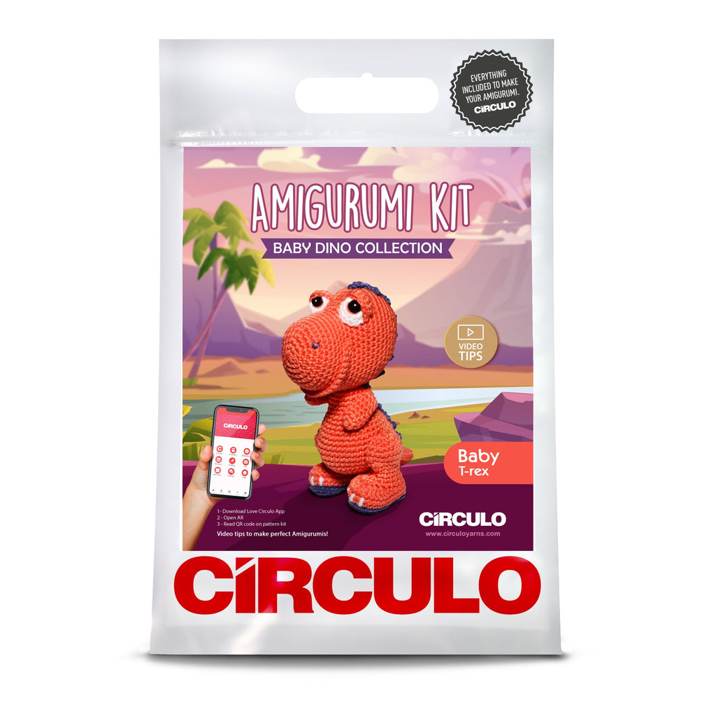 Circulo Amigurumi Baby Dinos Kits - The Sated SheepKitsCirculo