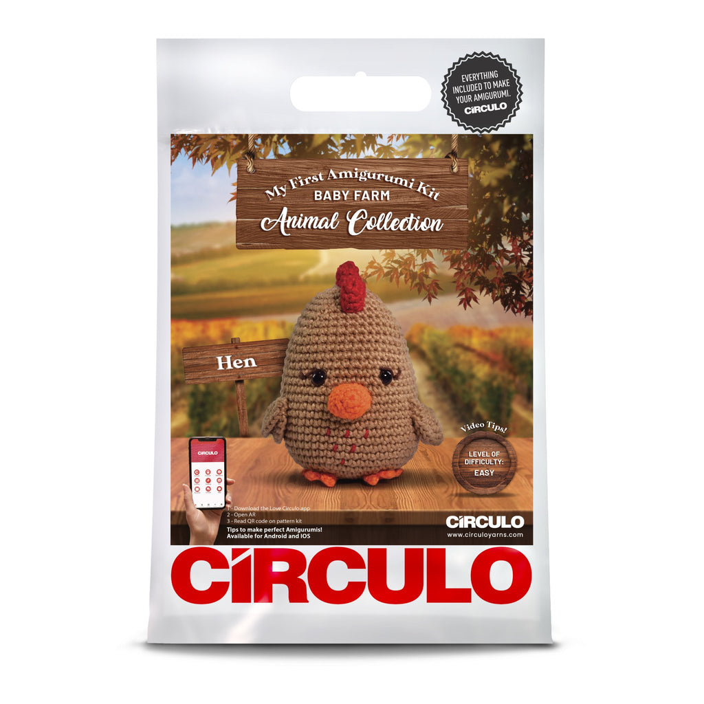 Circulo Amigurumi Baby Farm Animals - The Sated SheepKitsCirculo