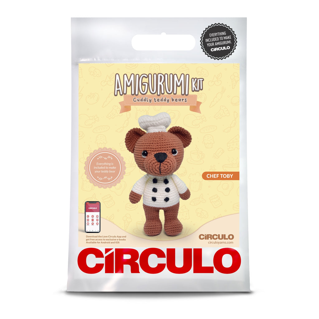 Circulo Amigurumi Cuddly Teddy Bears Collection - The Sated SheepKitsCirculo