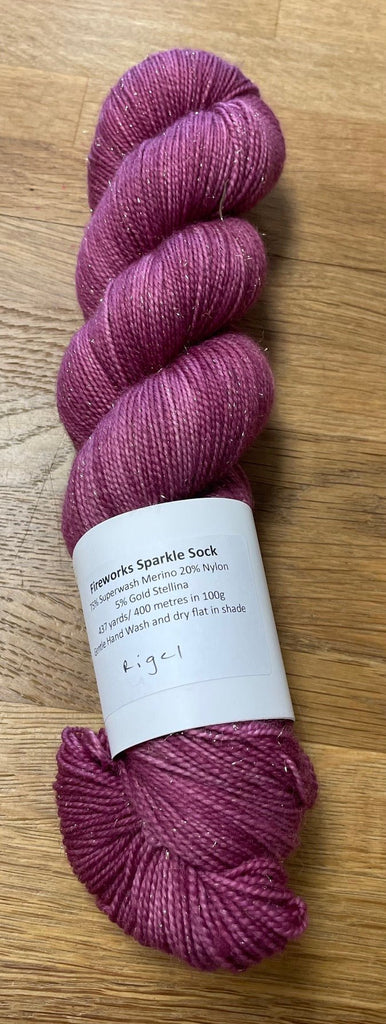 Circustonic Fireworks Gold Sparkle - The Sated SheepYarnCircus Tonic Yarns