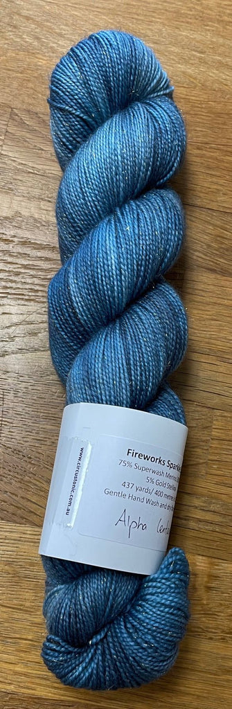 Circustonic Fireworks Gold Sparkle - The Sated SheepYarnCircus Tonic Yarns