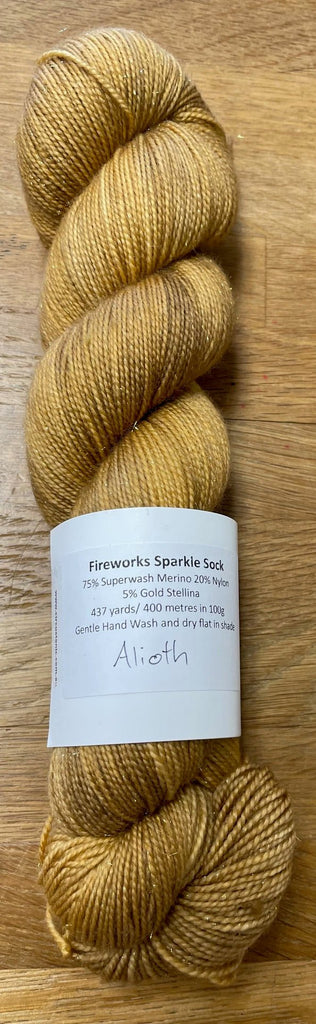 Circustonic Fireworks Gold Sparkle - The Sated SheepYarnCircus Tonic Yarns