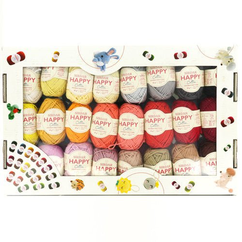 Happy Cotton Assortment Pack - The Sated SheepYarnSirdar