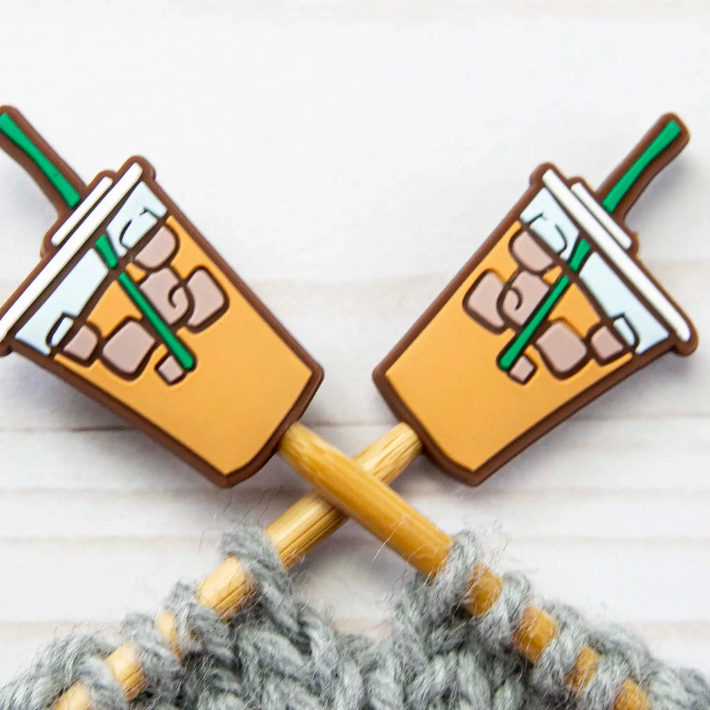 Fox and Pine Stitch Stoppers