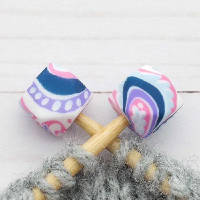 Fox and Pine Stitch Stoppers