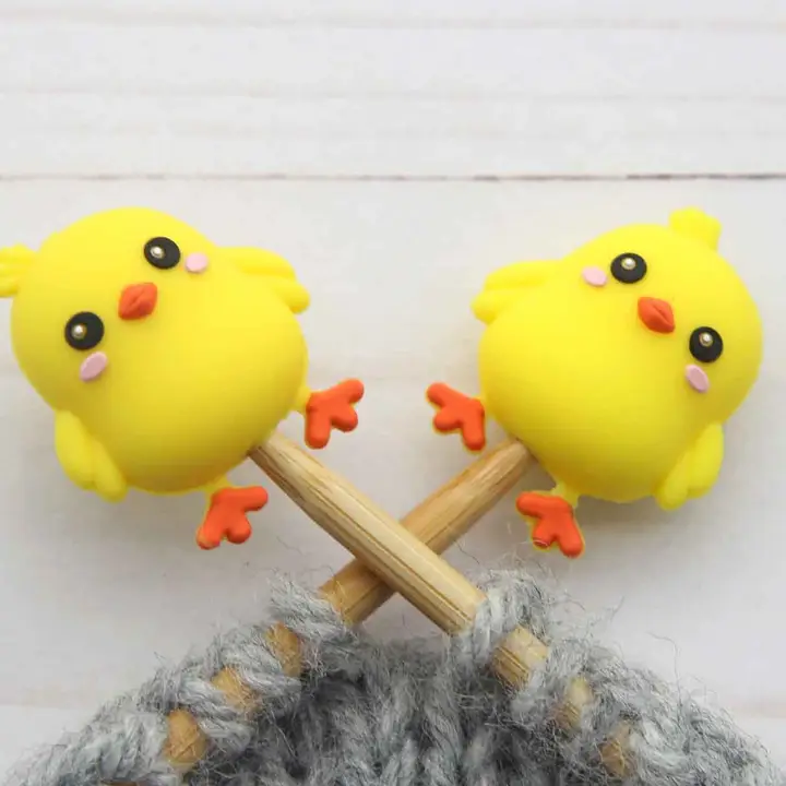 Fox and Pine Stitch Stoppers