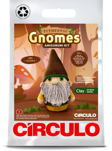 Circulo Amigurumi Elemental Gnomes