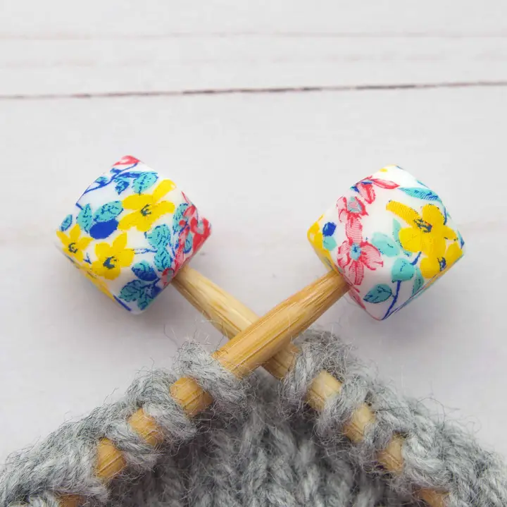 Fox and Pine Stitch Stoppers