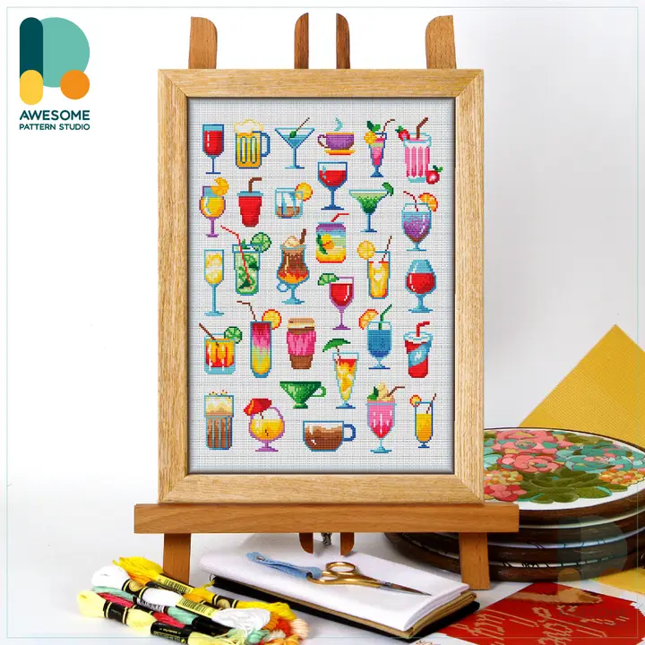 Cross Stitch Kits - Awesome Pattern Studio