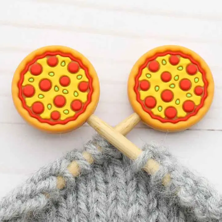 Fox and Pine Stitch Stoppers