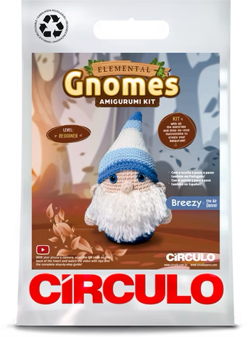 Circulo Amigurumi Elemental Gnomes