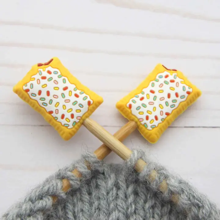 Fox and Pine Stitch Stoppers