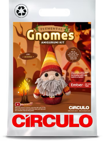 Circulo Amigurumi Elemental Gnomes