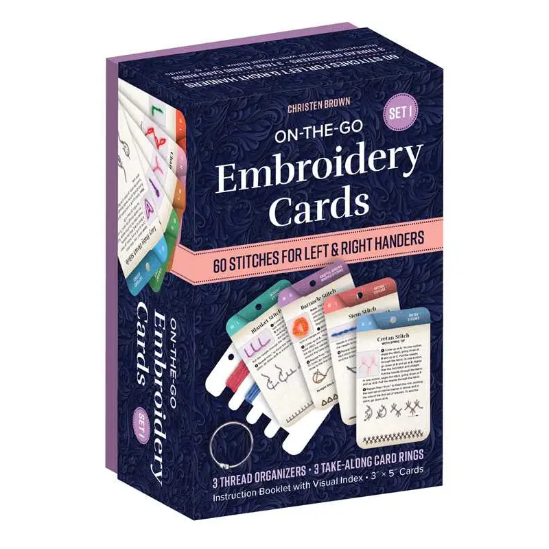 On-The-Go Embroidery Cards - set 1