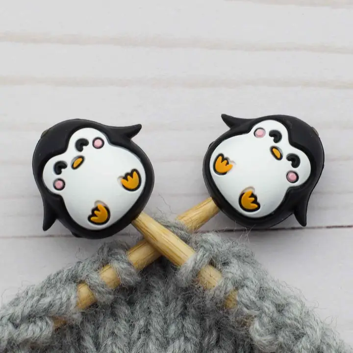 Fox and Pine Stitch Stoppers