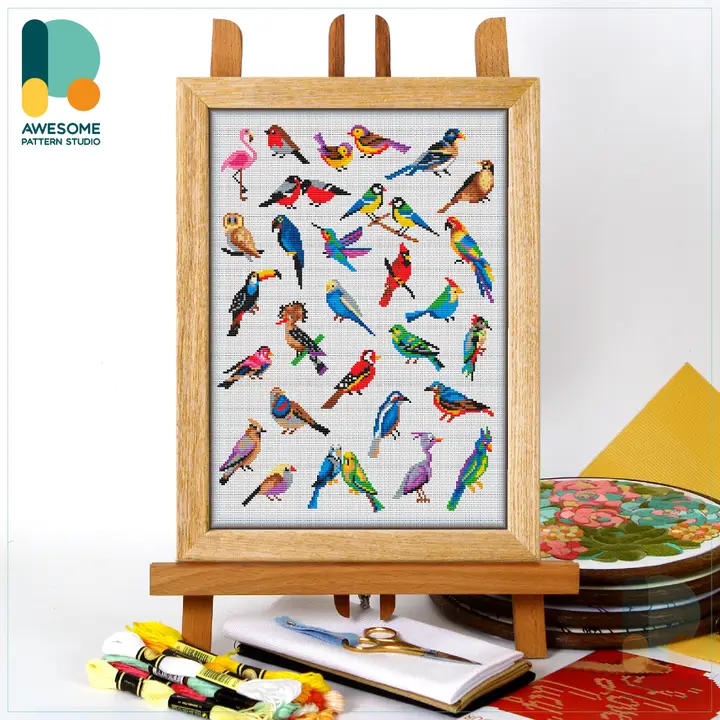 Cross Stitch Kits - Awesome Pattern Studio