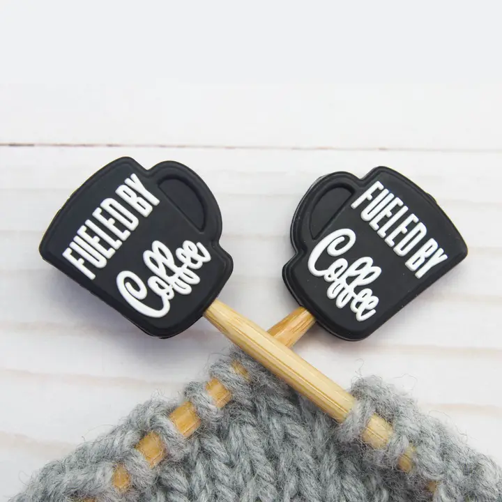 Fox and Pine Stitch Stoppers