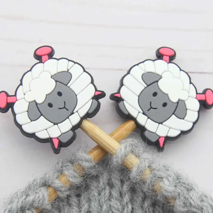 Fox and Pine Stitch Stoppers
