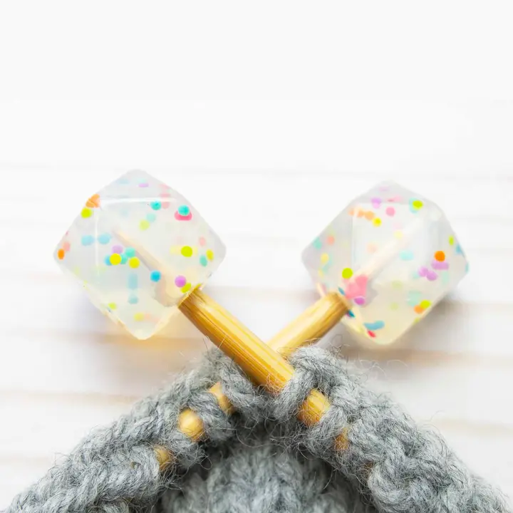 Fox and Pine Stitch Stoppers