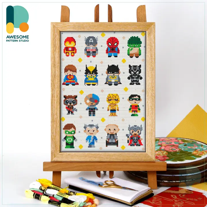 Cross Stitch Kits - Awesome Pattern Studio