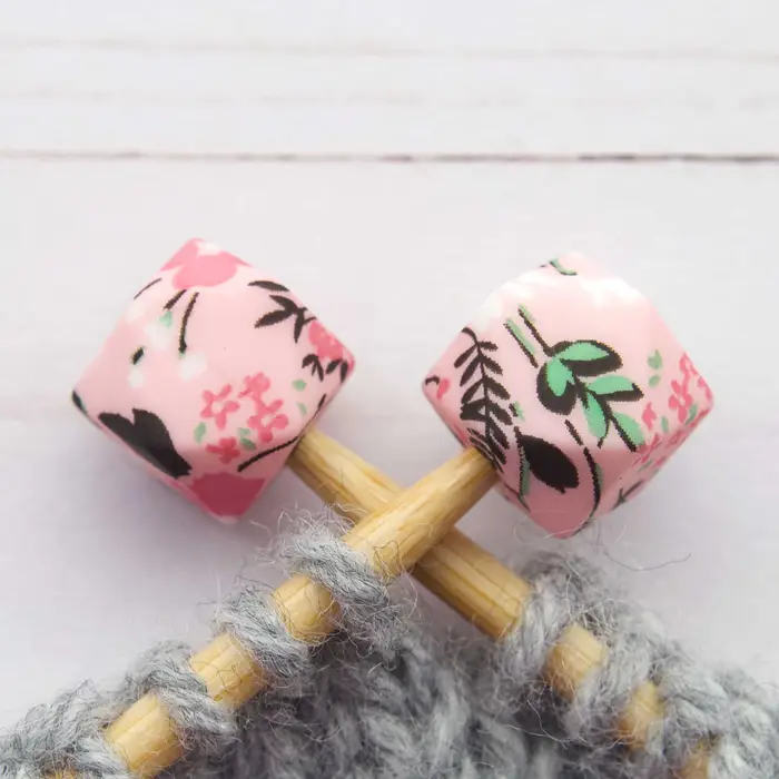 Fox and Pine Stitch Stoppers