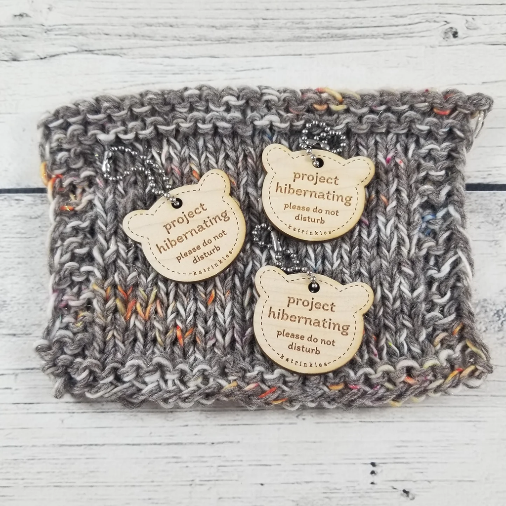Project Hibernating Bear Bag Tag