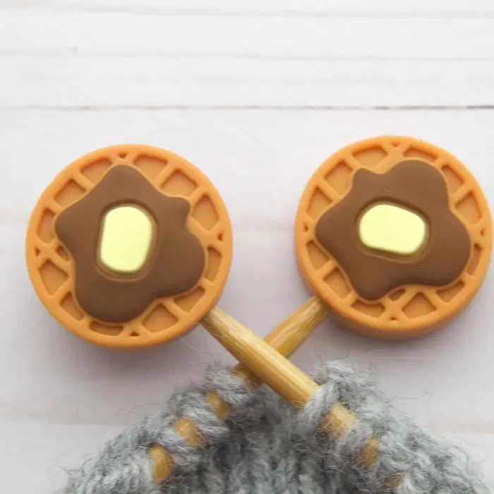 Fox and Pine Stitch Stoppers