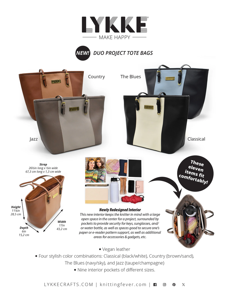 Lykke Duo Project Bag