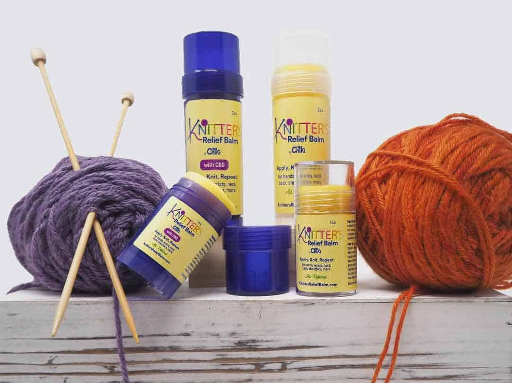 Knitters Relief Balm - The Sated SheepSkin CareChiki