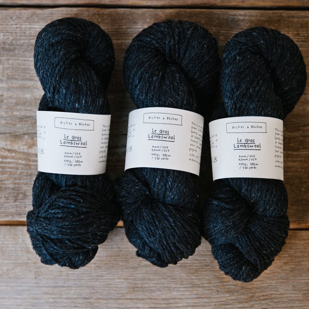 Le Gros Lambswool - The Sated SheepYarnBiches et Buches