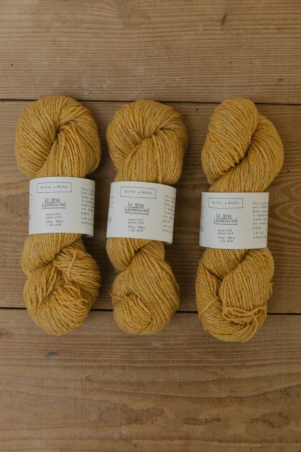 Le Gros Lambswool - The Sated SheepYarnBiches et Buches