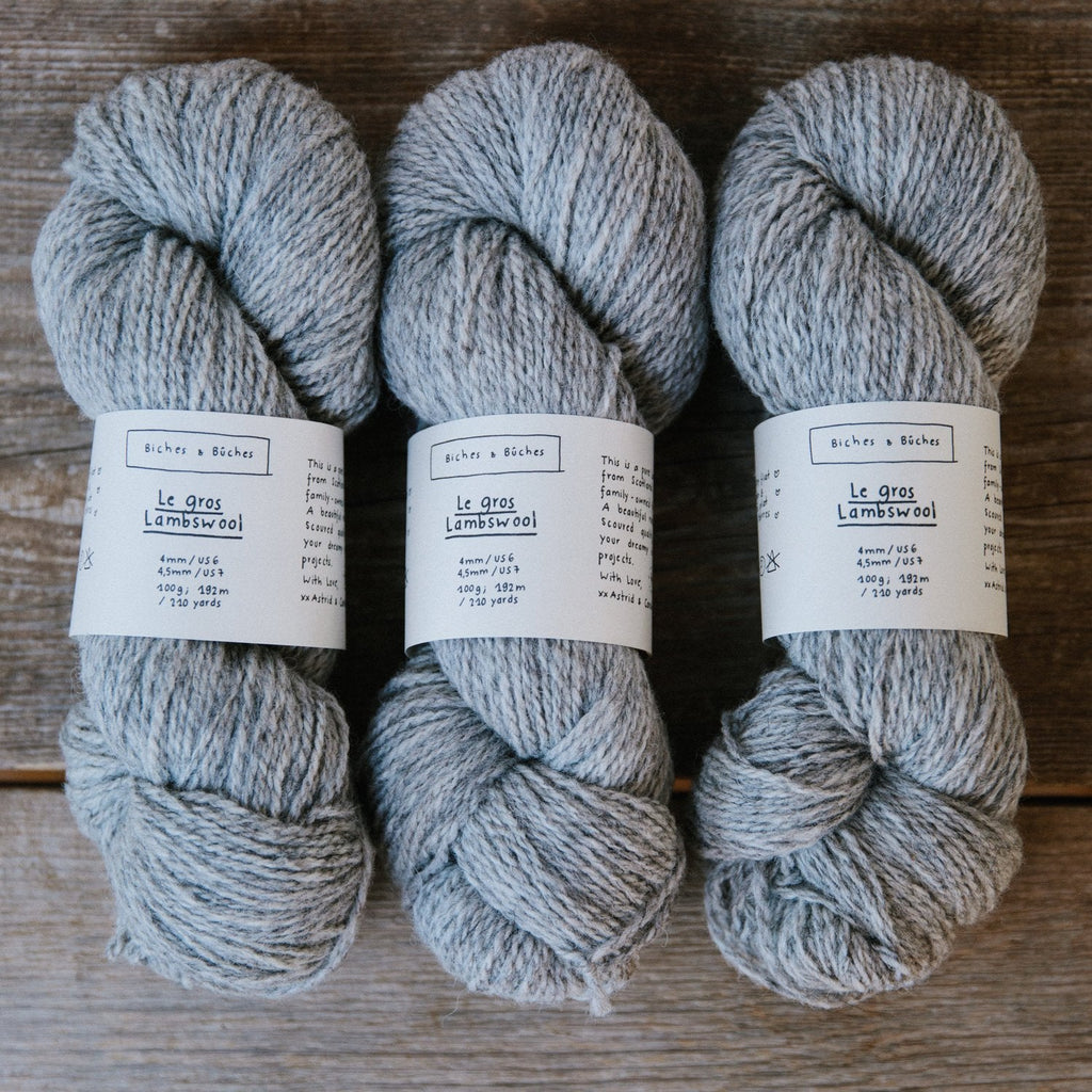 Le Gros Lambswool - The Sated SheepYarnBiches et Buches