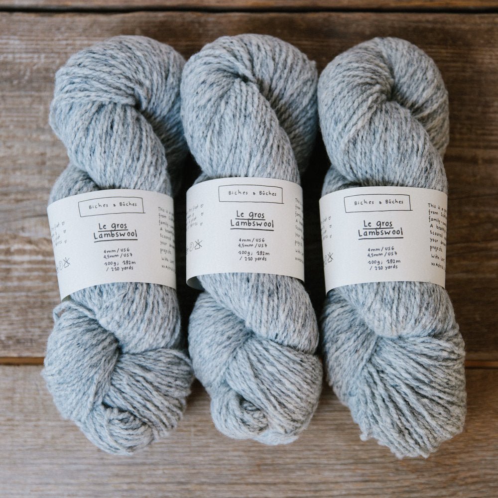 Le Gros Lambswool - The Sated SheepYarnBiches et Buches