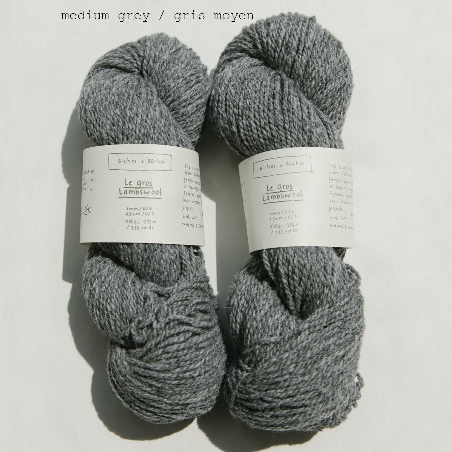 Le Gros Lambswool - The Sated SheepYarnBiches et Buches