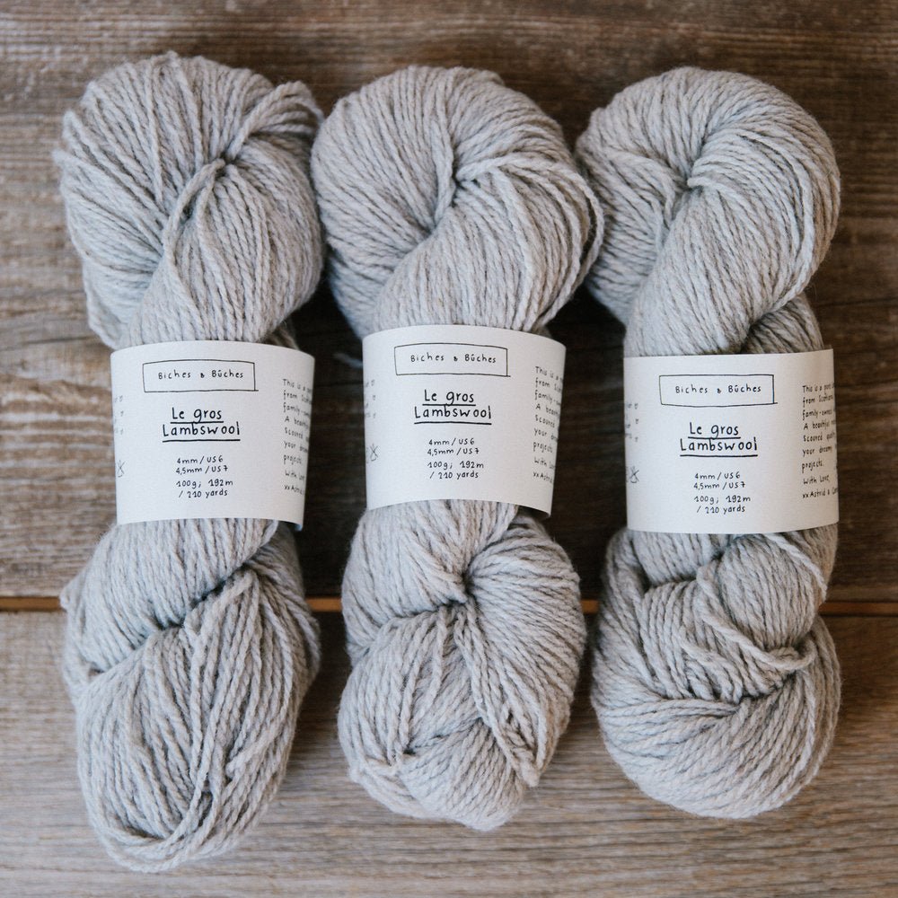 Le Gros Lambswool - The Sated SheepYarnBiches et Buches