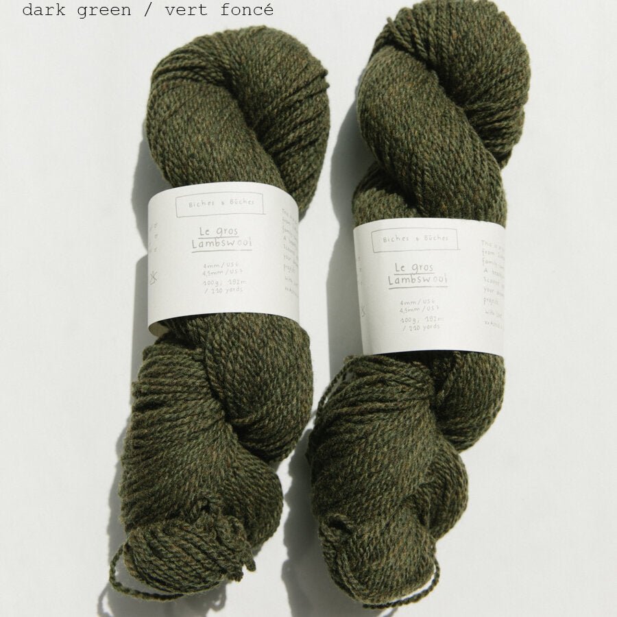 Le Gros Lambswool - The Sated SheepYarnBiches et Buches