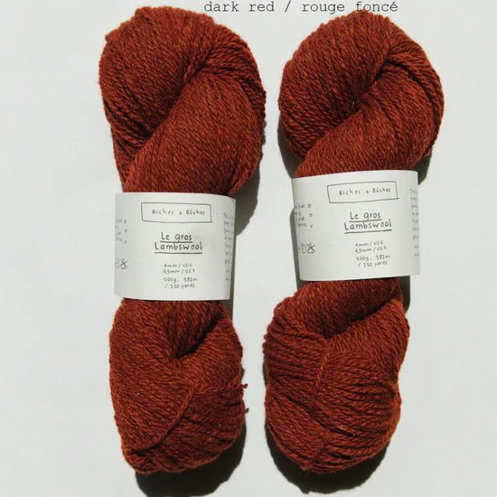 Le Gros Lambswool - The Sated SheepYarnBiches et Buches