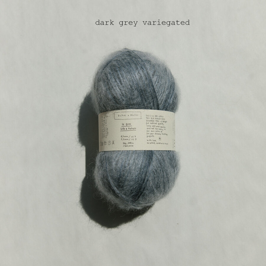 Le Gros Silk and Mohair - The Sated SheepYarnBiches et Buches