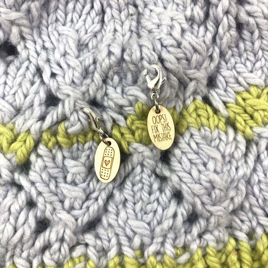 Katrinkles Wood Stitch Markers
