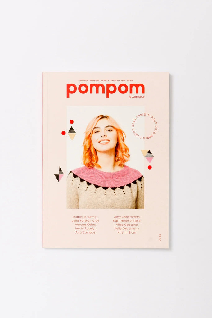 Pom Pom Magazine 24 Spring 2018 - The Sated SheepBooksMeghan Fernandes