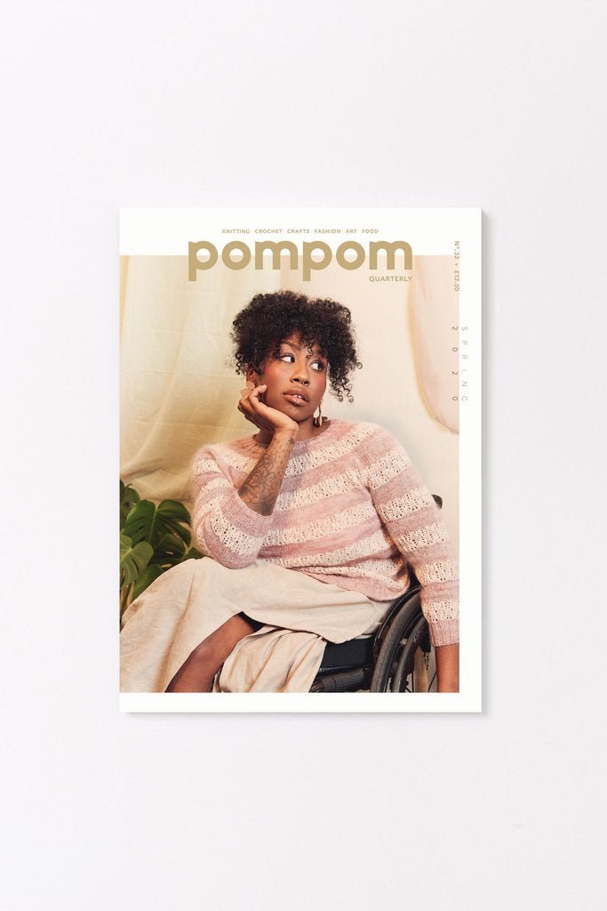 Pom Pom Magazine 32 Spring 2020 - The Sated SheepBooksMeghan Fernandes