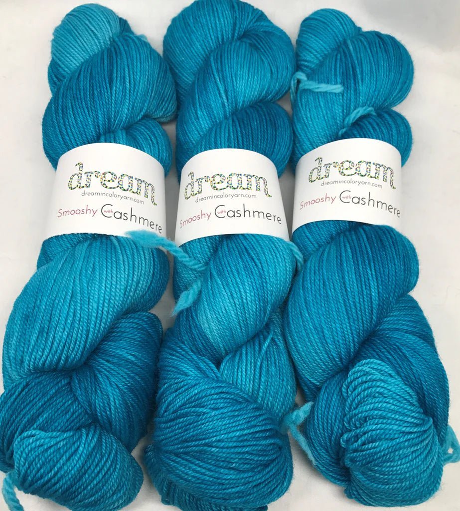 Smooshy with Cashmere - The Sated SheepYarnDream in Color